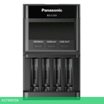Зарядное устройство для аккумуляторов Panasonic Eneloop BQ-CC65 LCD Pro Charger (BQ-CC65E ERP)