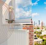 Подоконный приточный клапан Norvind City