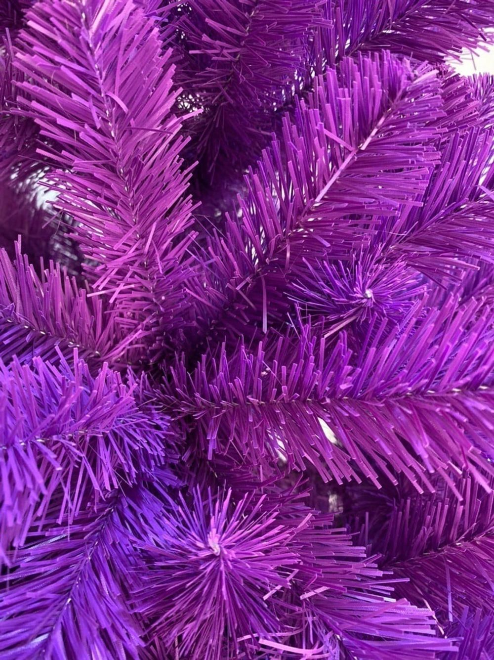 Искусственная фиолетовая елка "Прованс" (пвх) 270 см / 2,7 м