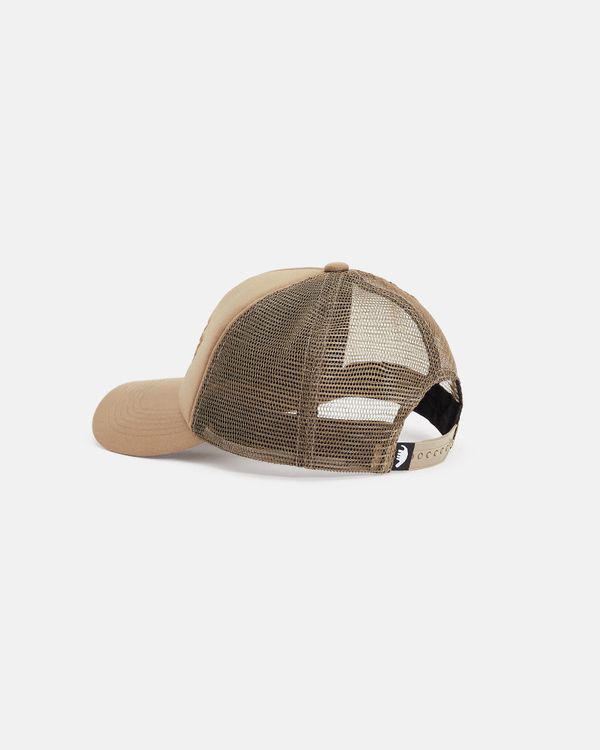 Кепка Trucker бежевая - фото 9