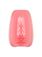 Розовый мастурбатор-яйцо Bisedze