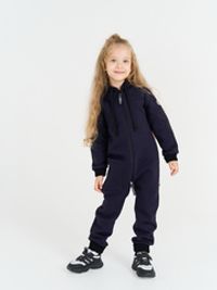 Комбинезон с накладным карманом "Ежевика" утепленный