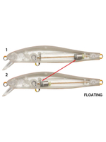 Воблер для рыбалки ZIPBAITS Rigge ZB-R-70F, 70мм, 4.7гр., заглубление 0.5-1.0м., цвет 101M, плавающий