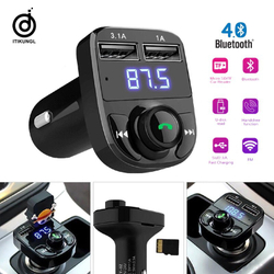 FM-трансмиттер  X88A bluetooth, фм модулятор с блютузом для автомобиля, зарядник в машину