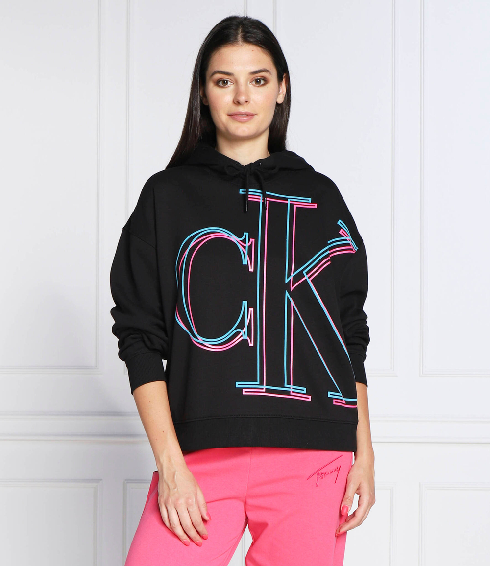 Худи CALVIN KLEIN JEANS - черный(J20J218987)