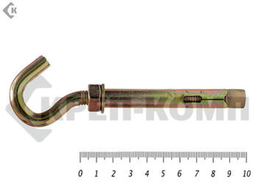 Анкер с крюком м10 12х100 (5шт)