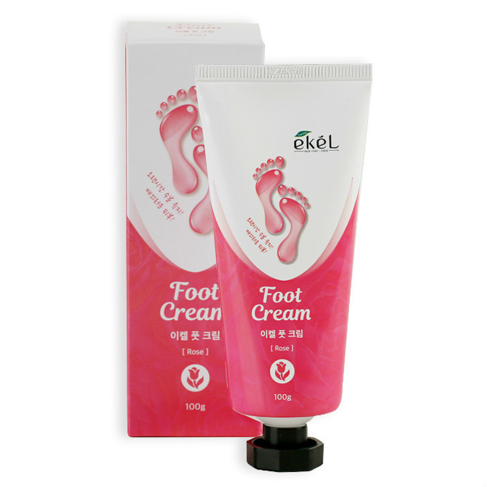 Ekel Foot cream ROSE крем для ног "Роза"