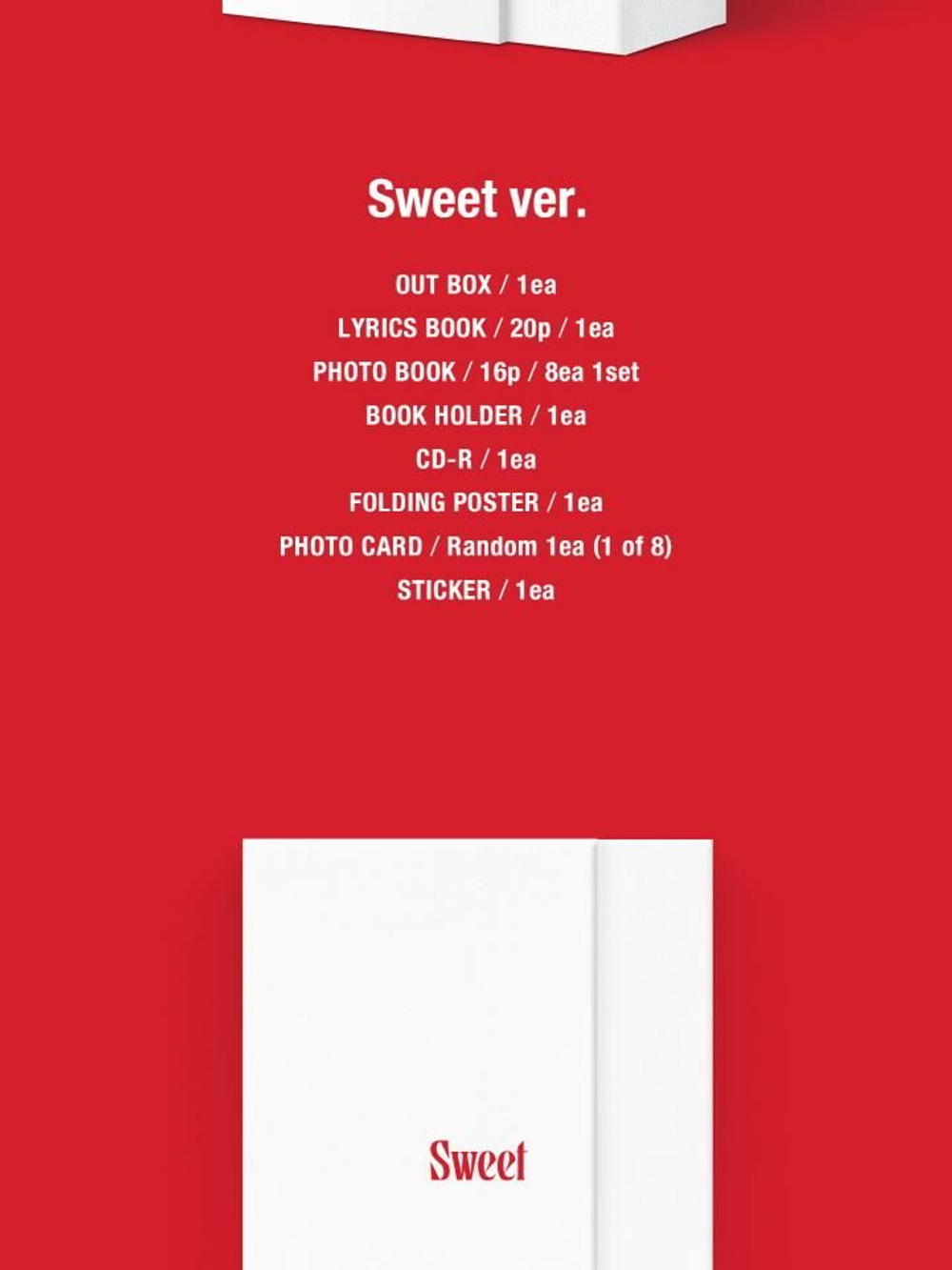Альбом BAMBAM - Sour & Sweet 1st Album SWEET Version