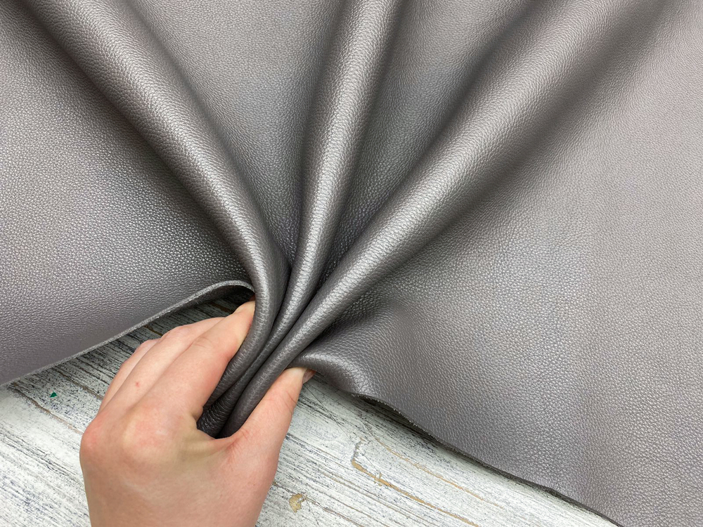 Posillipo Grey Laurent (2,0-2,2 мм), цв. Серый, натуральная кожа