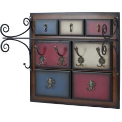 Вешалка настенная Пандора 2 Орех Mix