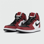 кроссовки Air Jordan 1 Red / Black Winter