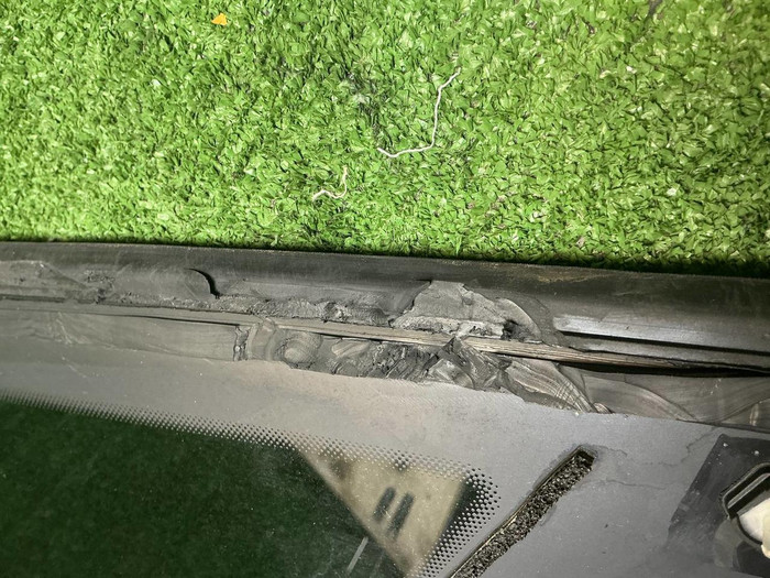 Форточка задняя левая VW Touareg 3 (2018-н.в.)