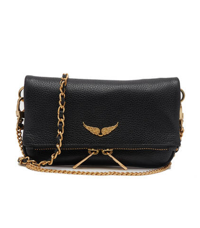 Кожаная сумка-мессенджер Zadig&Voltaire - черный(LWBA00005)