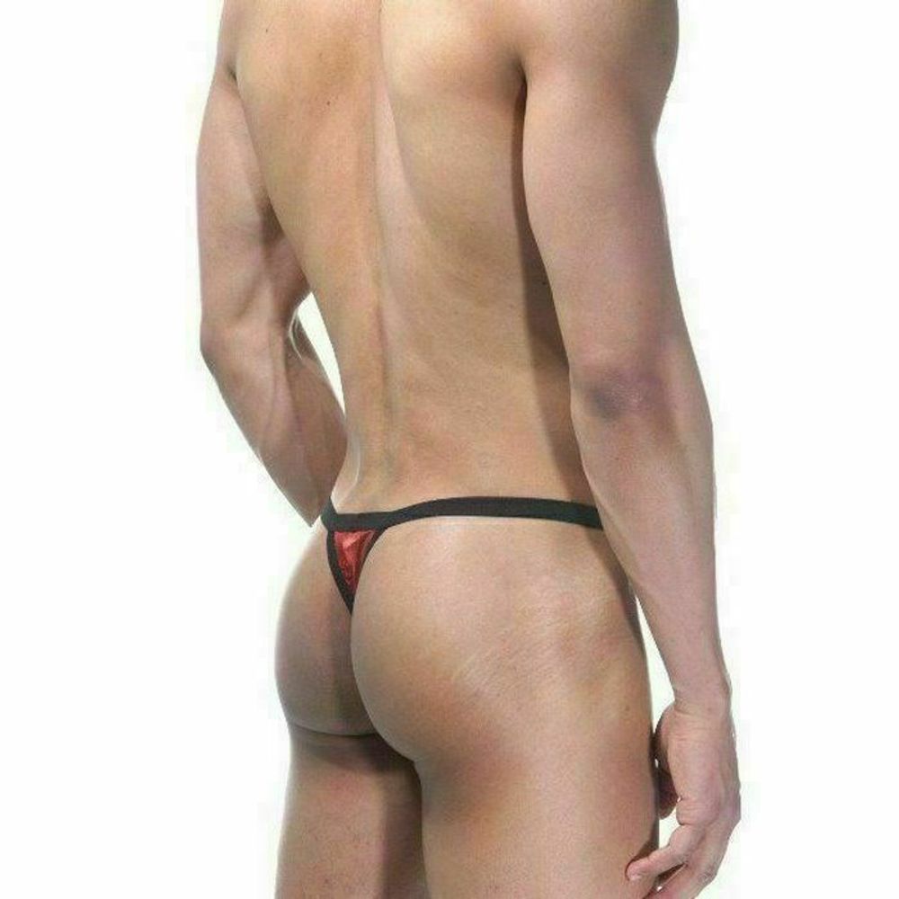 Мужские трусы стринги красные La Blinque LB15237