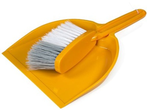 Совок со щеткой ФАНГО колор (16шт/уп)