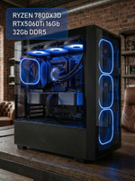 Игровой компьютер (системный блок) RYZEN 7800X3D/ RTX5060Ti 16gb/ 32GB / SSD 1ТБ /750W