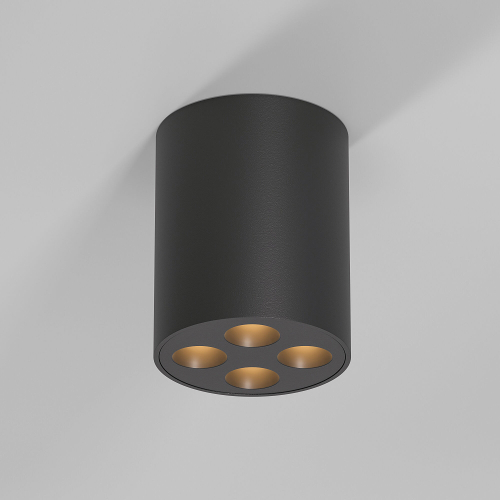 Накладной светодиодный светильник Elektrostandard Points 7W 3000K 25111/LED черный