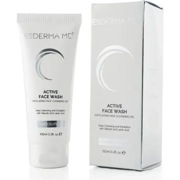 Active Face Wash | Гель для очищения и эксфолиации, 100 мл