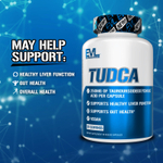 EVLution Nutrition, TUDCA, 30 растительных капсул (250 мг в 1 капсуле)