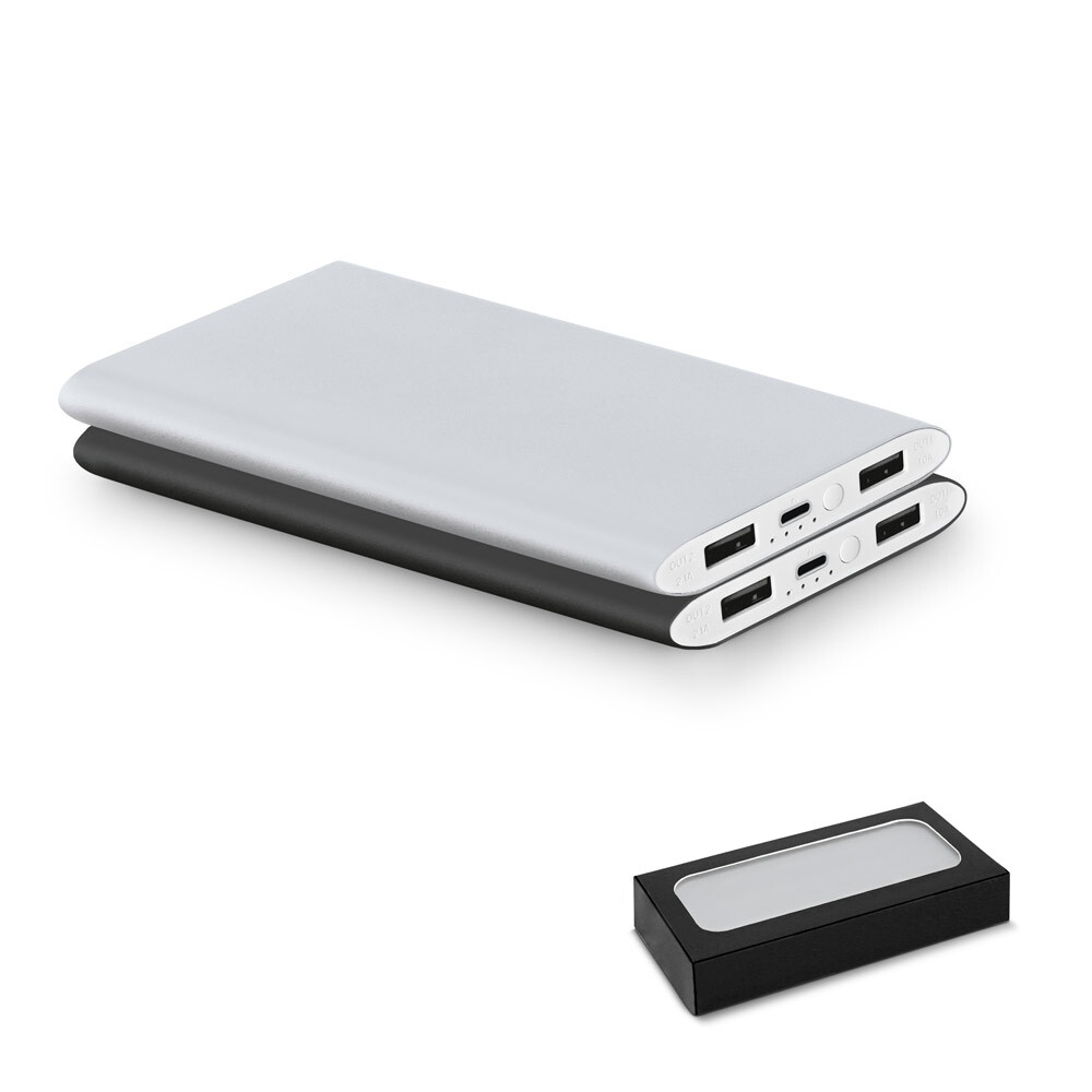 NOBEL. Портативная батарея из алюминия 7'200 mAh