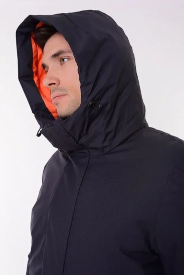 Куртка-парка RU01 (NAVY) -20 TRITON (Плащевая ткань, чёрн)