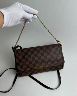 Сумка Louis Vuitton Favorite MM Handbag Damier Brown