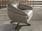 Вращающееся кресло 5138 из серой кожи