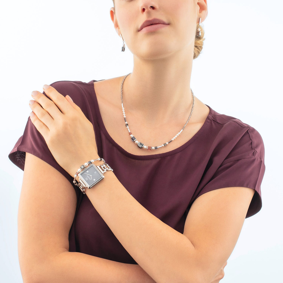 Колье Coeur de Lion Grey-Vintage 4030/10-1230