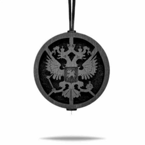 AROMA-BAR Ароматная подвеска «Герб» в черномцвете