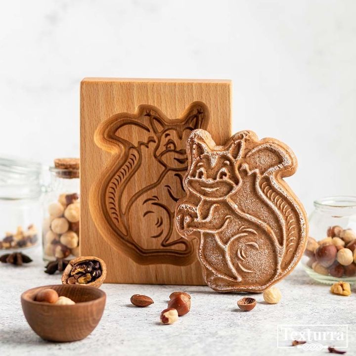 Пряничные доски и скалки с узорами Tекстурра