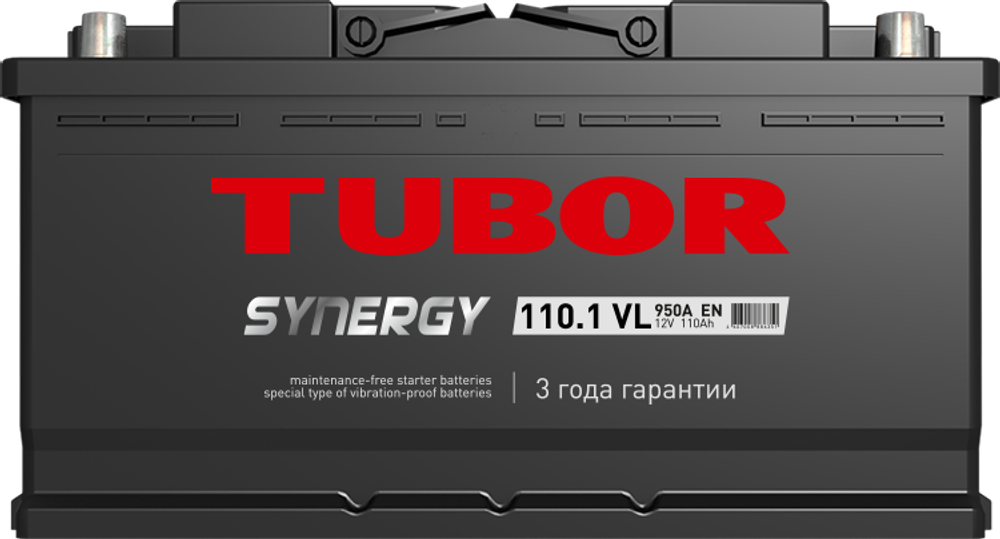 TUBOR Synergy  6СТ-110 аккумулятор