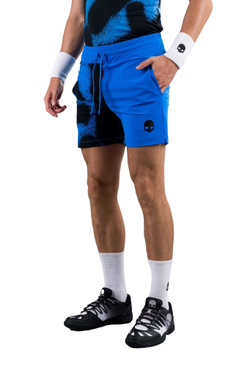 Мужские шорты теннисные Hydrogen Spray Tech Shorts Man - blue