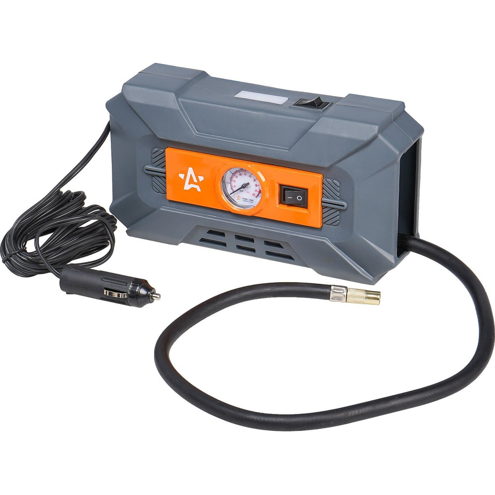 Компрессор автомобильный однопоршневой 12 В от прикуривателя 22 л/мин CA-030-13L