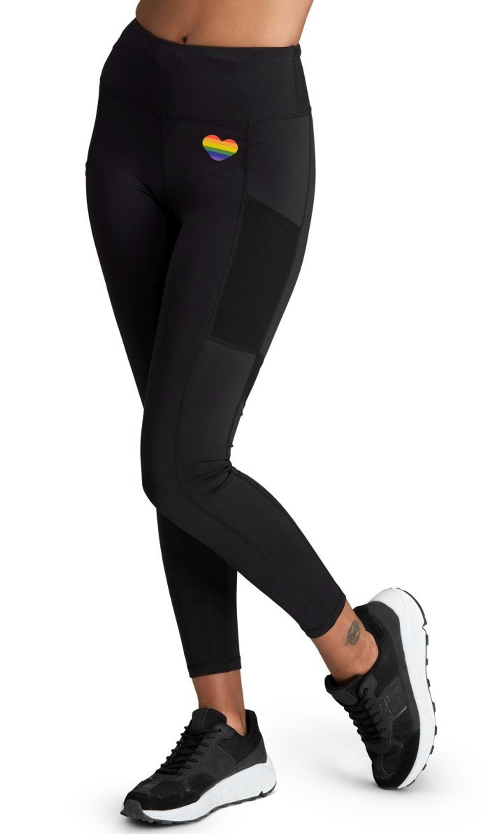 Леггинсы Bjorn Borg High Waist Block Tights STHLM W - pride black