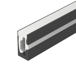 Силиконовый профиль WPH-FLEX-0612-SIDE-S8-5m BLACK (Arlight, Силикон) 045782