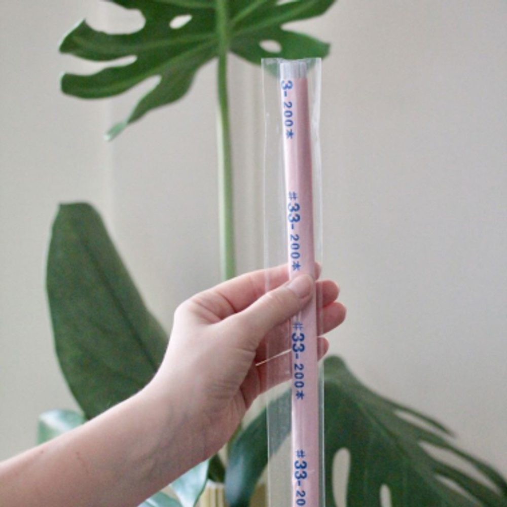 Проволока японская для рукоделия и творчества № 33 Белая, 200 штук. / флористическая тонкая проволока для цветов в белой тейп ленте длина 36 см.