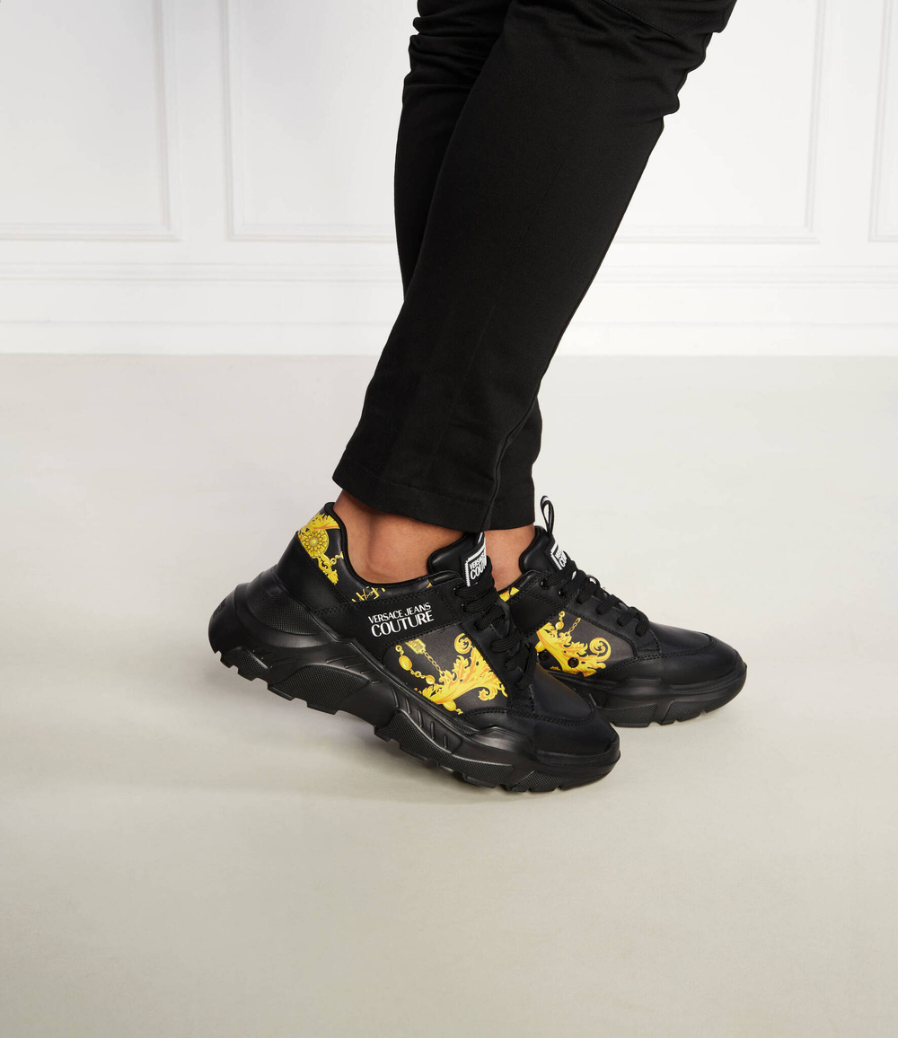 Кроссовки Versace Jeans Couture - черный(75YA3SC2ZP324)