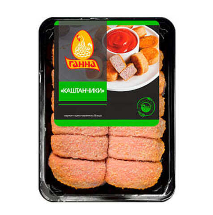 Котлеты "Каштанчики" в панировке Ганна