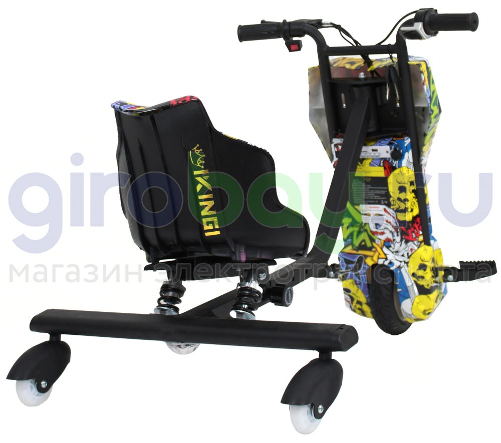 Электро Дрифт-карт IKINGI Drift Cart P2 250W (36V/4.4Ah) - Хип-Хоп фото №6