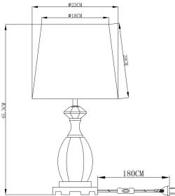 Декоративная настольная лампа Arte Lamp