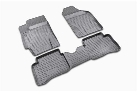 Коврики в салон HYUNDAI Verna 2006-&gt;, 4 шт. (полиуретан)