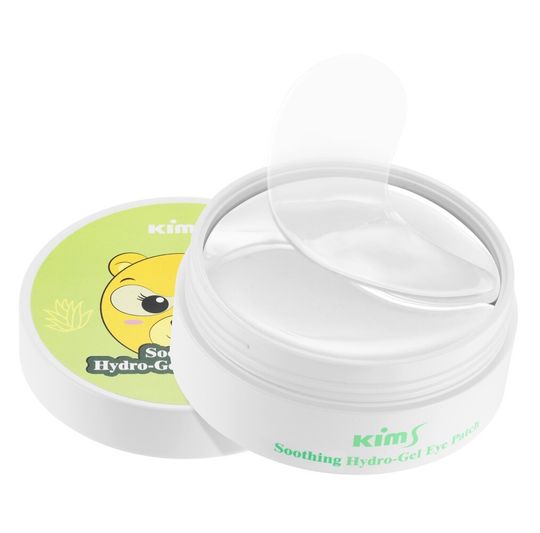 Гидрогелевые успокаивающие патчи Kims Soothing Hydro-Gel Eye Patch (60 шт. в баночке, размер S)