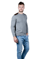 Джемпер мужской SLOOK, серый 990238-AW14-MKNIT-6