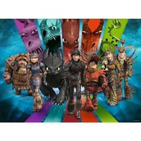 Puzzle DR: Dragon Rider de boule  200 pcs