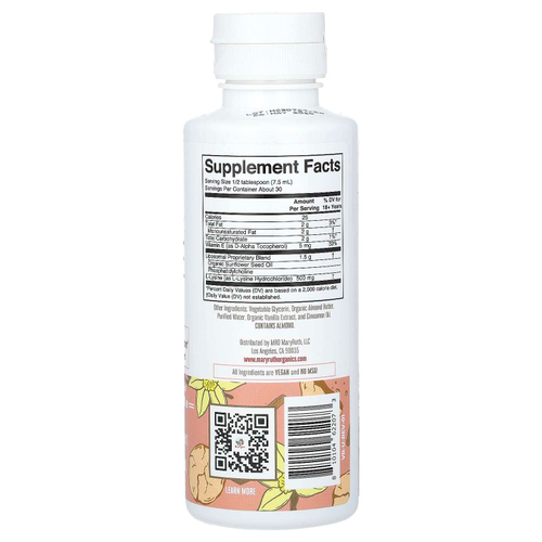 MaryRuth's, Snickerdoodle, липосомальный лизин, 225 мл (7,6 жидк. унции)