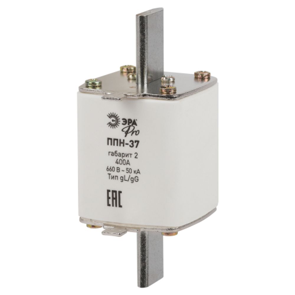 Плавкий предохранитель ЭРА PRO ppn-37-2-400 ППН-37, габарит 2, 400А