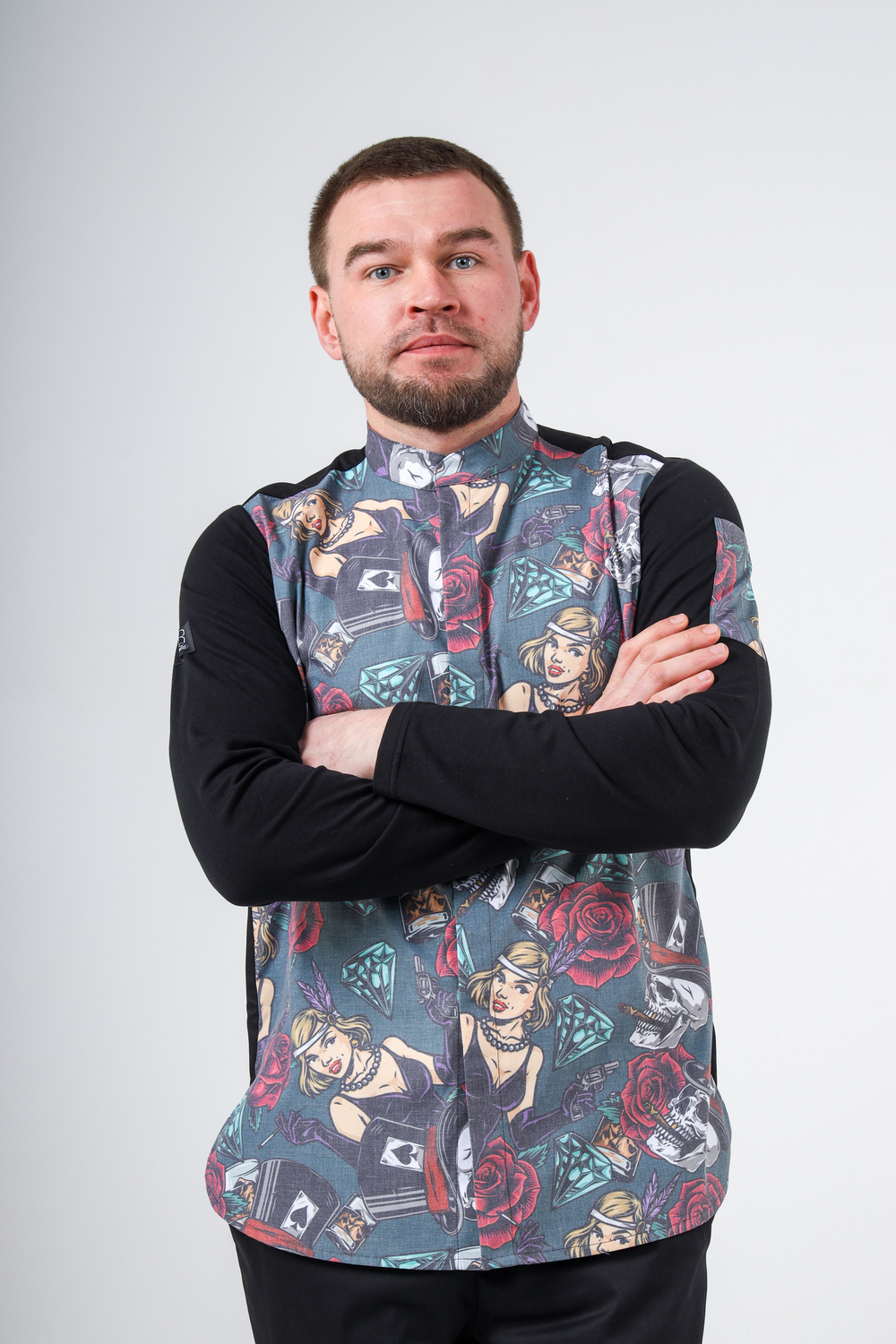 Китель поварской мужской “Gangsta Chef”