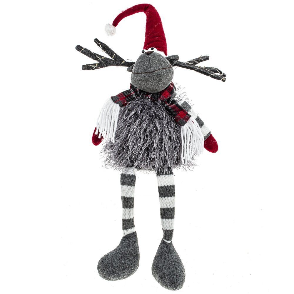 GAEM Игрушка набивная с подсветкой "Олень" (CR2032x2), L27 W13 H60/42 см