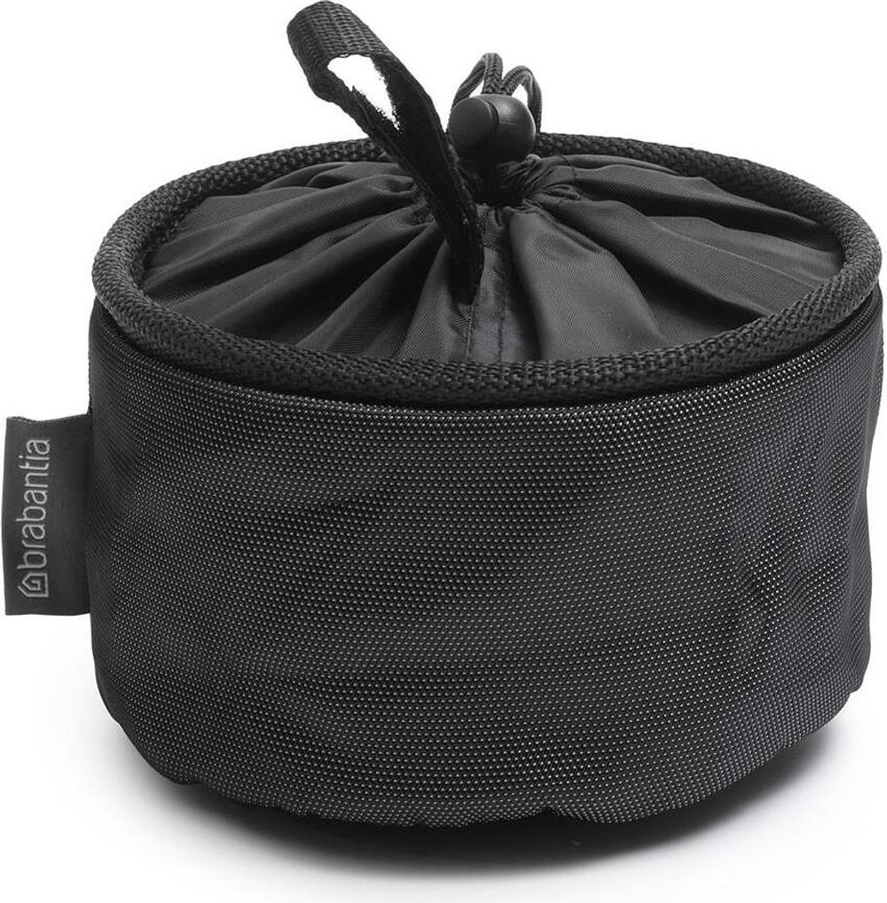 Банка для хранения Brabantia na klamerki do bielizny, пищевой пластик, чёрная