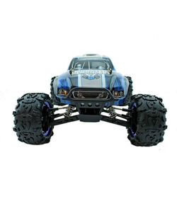 Радиоуправляемый монстр Remo Hobby Dinosaurs Master TWINS MOTOR (синий) 4WD 2.4G 1/8 RTR